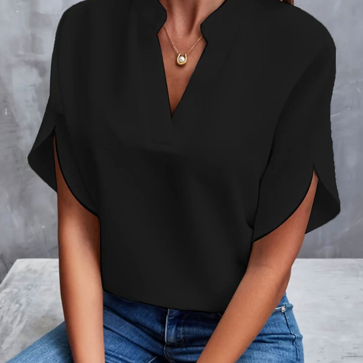 Blouse fluide chic